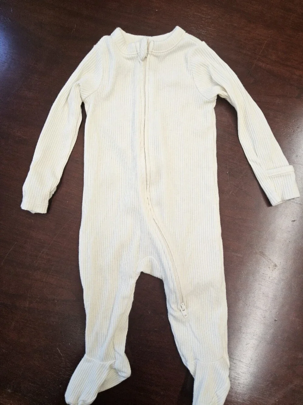 Bundle Of Old Navy Two Way Zipper Footed One-Pieces 3-6 Months